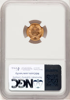 1883 G$1 Gold Dollar NGC MS68