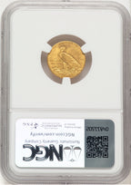 1909 $2.50 Indian Quarter Eagle NGC MS65 (777428008)