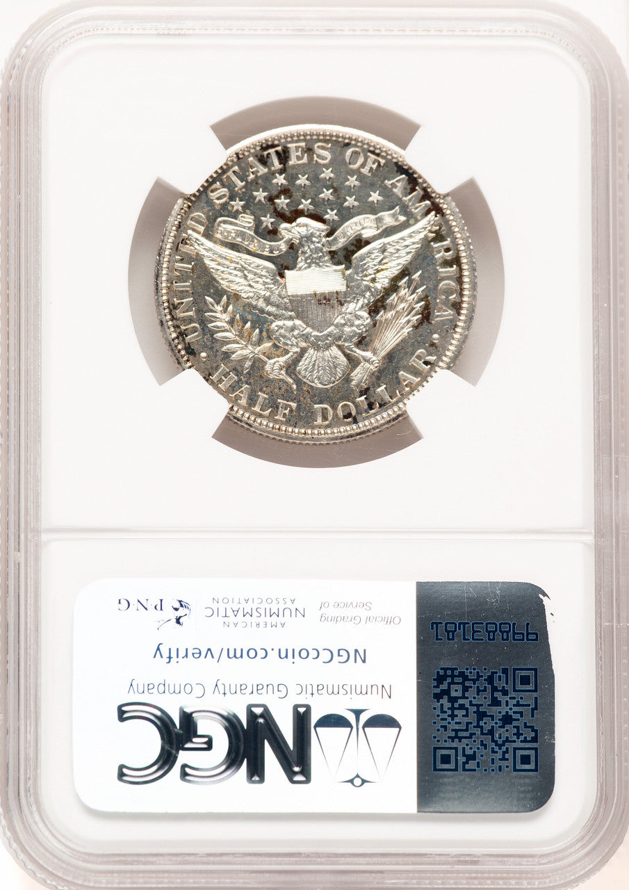 1907 50C Proof Barber Half Dollar NGC PR66
