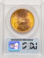 1897-S $20 Liberty Double Eagle PCGS MS62 (777436001)