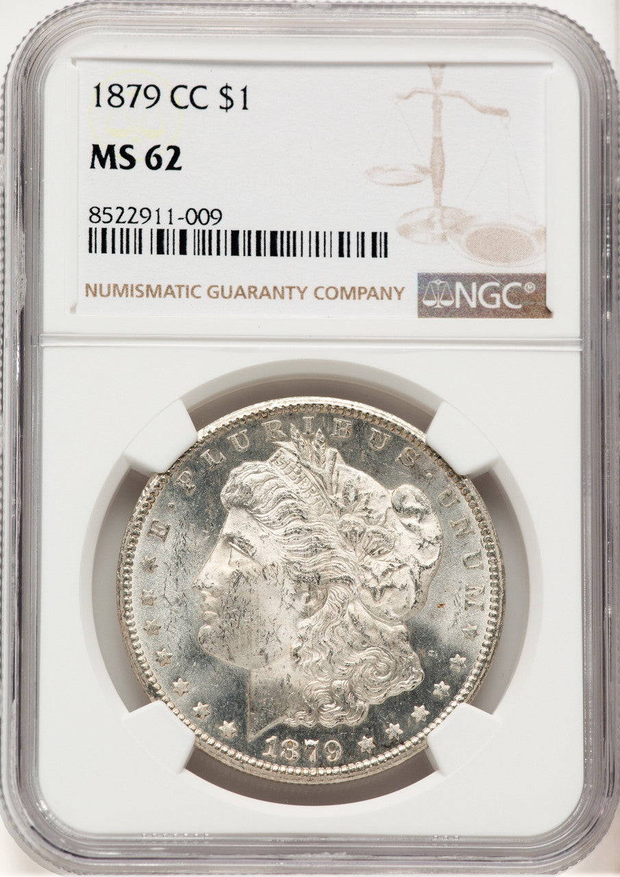 1879-CC Morgan Dollar NGC MS62 (777445003)