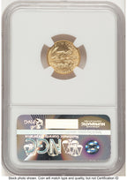 1994 Gold Eagle 1/10 oz Brown Label NGC MS70