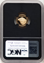 2024-W Proof Gold Eagle 1/10 oz FDI Anna Cabral NGC PF70