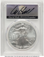 2024-(P) Silver Eagle (Privy Mark) FDI David Hall PCGS MS70