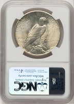 1935 Peace Dollar NGC MS66 (777484004)