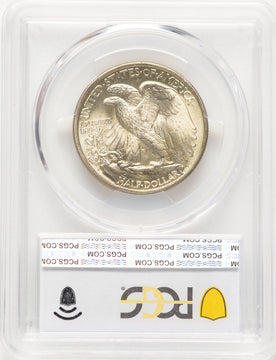 1934-D 50C Walking Liberty Half Dollar PCGS MS65 (777486006)