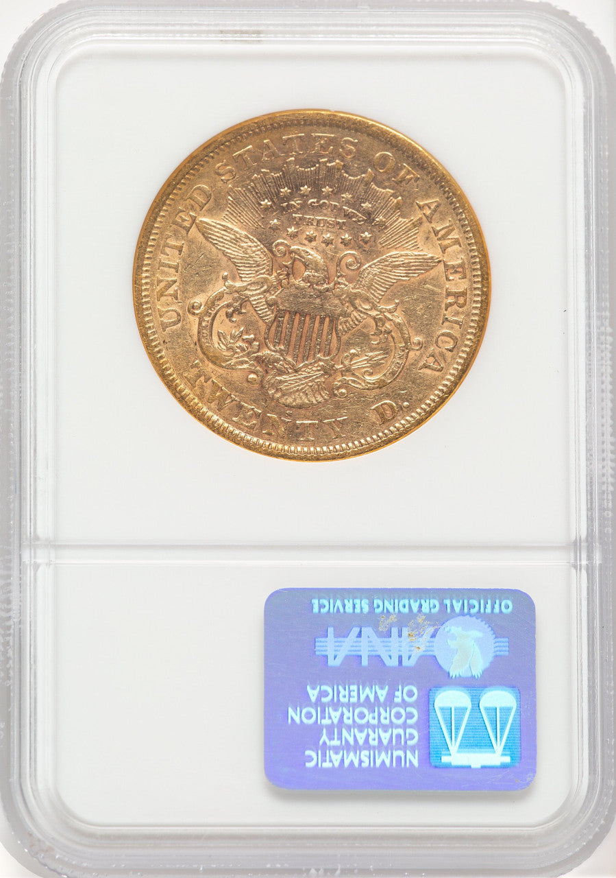 1868-S $20 Liberty Double Eagle NGC XF45