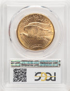 1911-D $20 Saint-Gaudens Double Eagle PCGS MS65+ (777489022)