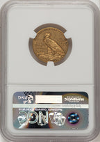 1911-D $5 Indian Half Eagle NGC AU58 (777498002)