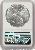 2021 Silver Eagle Type 2 FR Michael Gaudioso Eagle Art NGC MS70