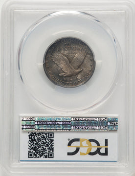 1917-D Type Two Standing Liberty Quarter PCGS MS65