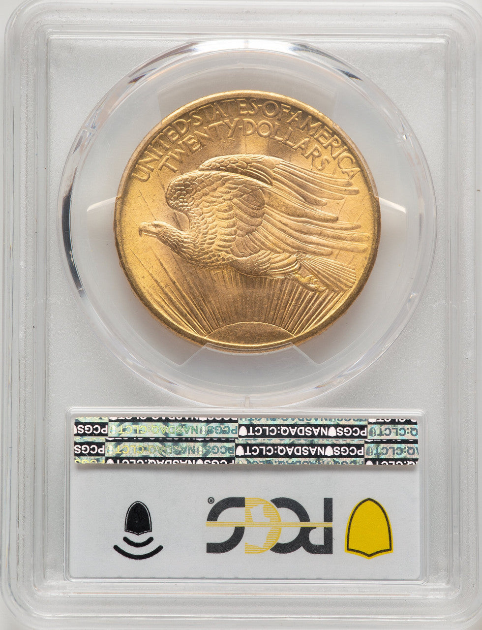 1908 $20 NO MOTTO Saint-Gaudens Double Eagle PCGS MS67+