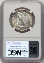 1941-S 50C Walking Liberty Half Dollar NGC MS66+ (777605006)