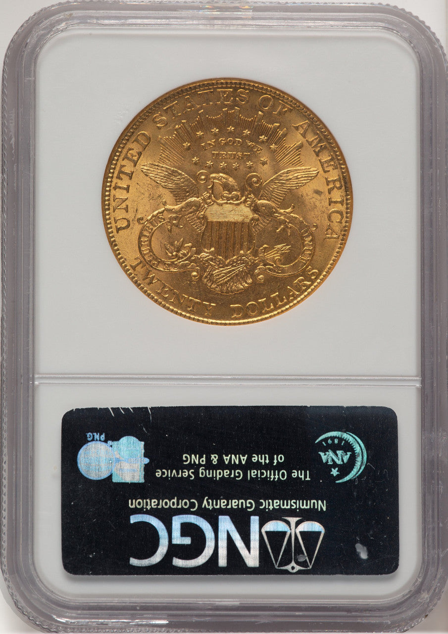 1907 $20 Liberty CAC Liberty Double Eagle NGC MS63 (777633023)
