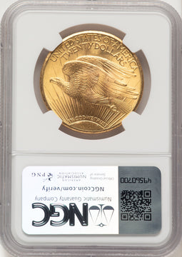 1928 $20 Saint-Gaudens Double Eagle NGC MS66