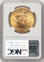 1928 $20 Saint-Gaudens Double Eagle NGC MS66