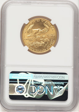 1989 Gold Eagle 1/2oz Don Everhart NGC MS69