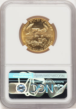 1990 Gold Eagle 1/2 oz Don Everhart NGC MS69