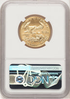 1991 Gold Eagle 1/2 oz Don Everhart NGC MS69