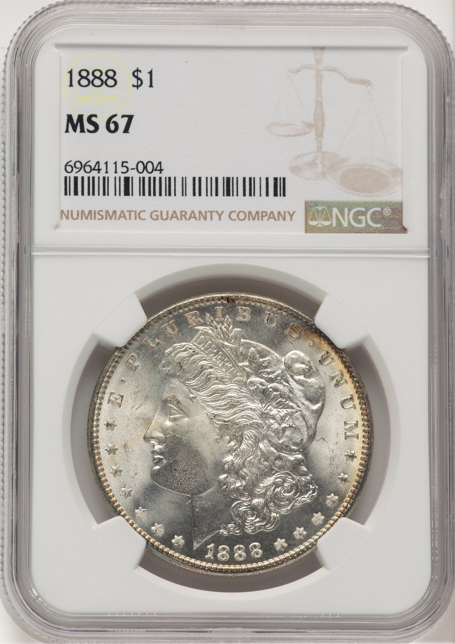 1888 Morgan Dollar NGC MS67 (777734001)