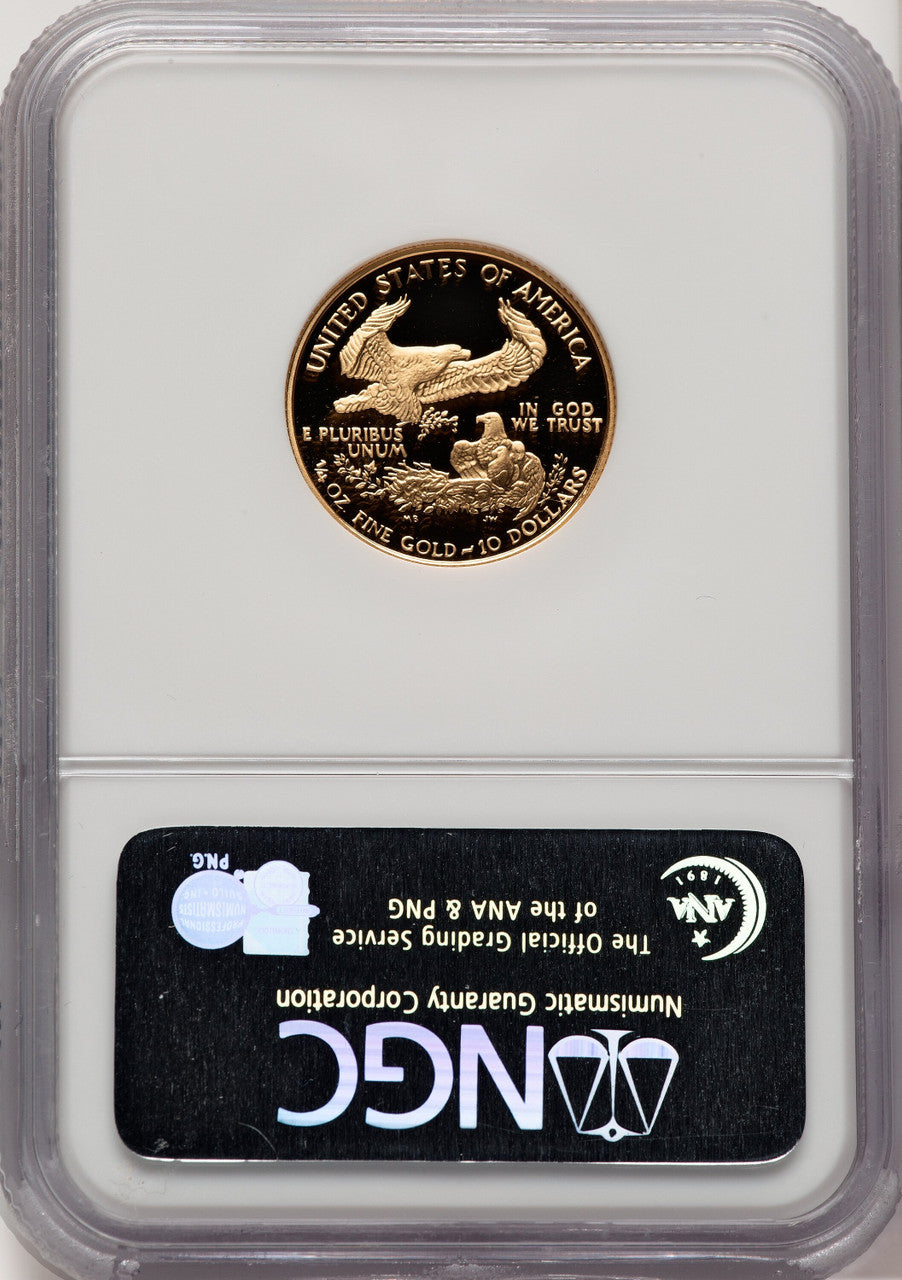 1989-P Gold American Eagle 4-Coin Set NGC PF70