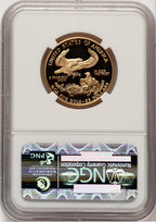 1997-W Gold American Eagle 4-Coin Set Brown Label NGC PF70