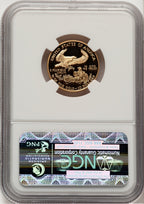 1997-W Gold American Eagle 4-Coin Set Brown Label NGC PF70