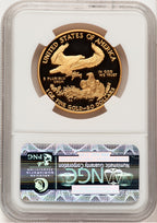 1998-W Gold American Eagle 4-Coin Set Brown Label NGC PF70