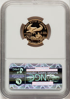 1998-W Gold American Eagle 4-Coin Set Brown Label NGC PF70