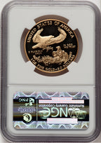 1999-W Gold American Eagle 4-Coin Set Brown Label NGC PF70