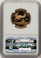 1999-W Gold American Eagle 4-Coin Set Brown Label NGC PF70