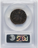 1747 Machin's Mills Halfpenny BN Colonials PCGS VF25