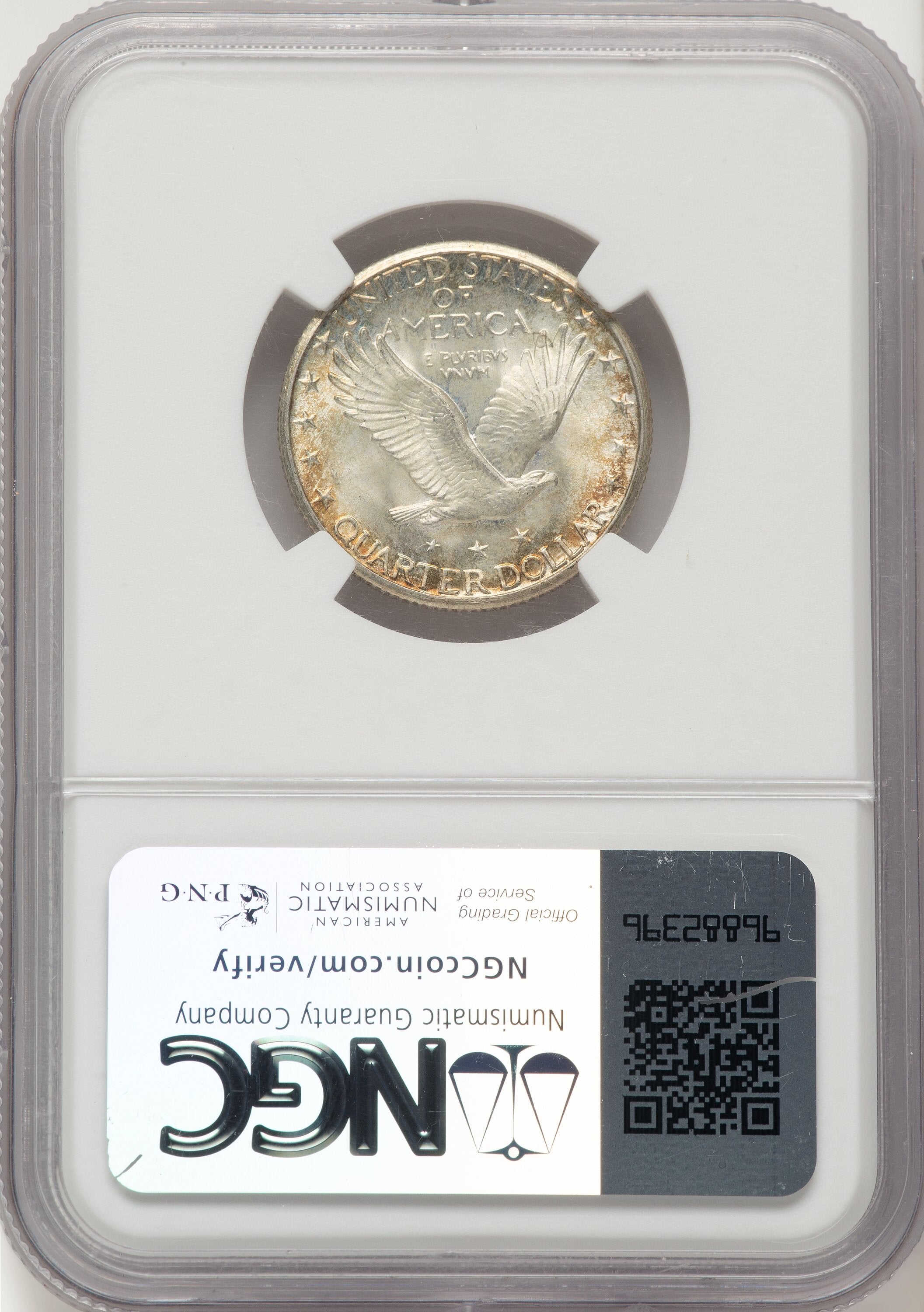 1924-S 25C FH Standing Liberty Quarter NGC MS66