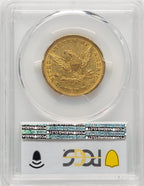 1857-O $10 CAC Liberty Eagle PCGS AU58
