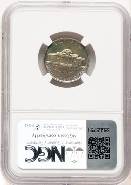 1939 5C Reverse of 1940 Proof Jefferson Nickel NGC PR68