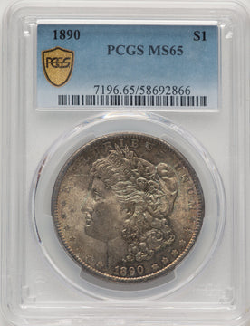 1890 Morgan Dollar PCGS MS65 (777985016)