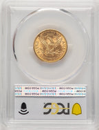 1891 $5 Liberty Half Eagle PCGS MS63
