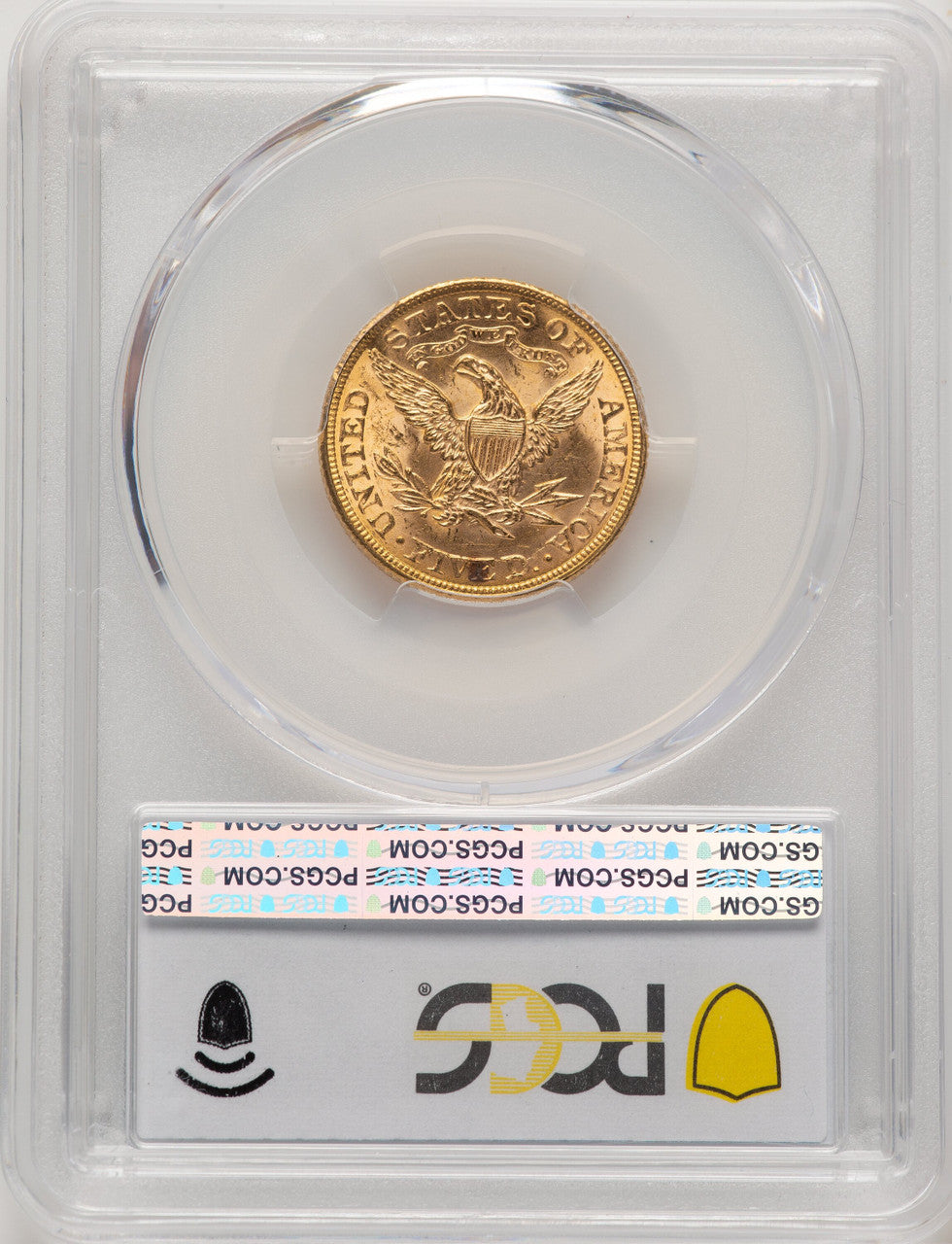 1891 $5 Liberty Half Eagle PCGS MS63 (777985031)