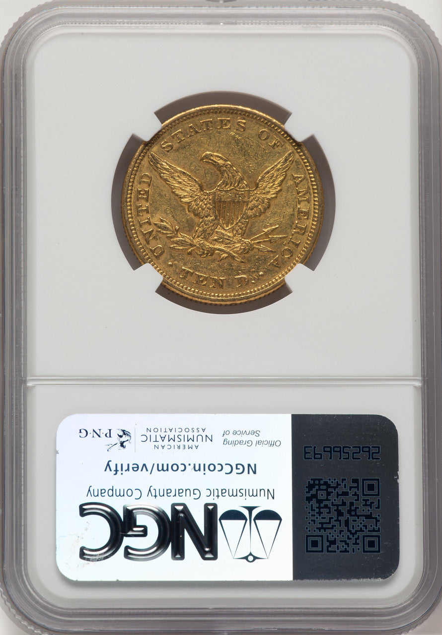 1847 $10 Liberty Eagle NGC AU55 (777985036)