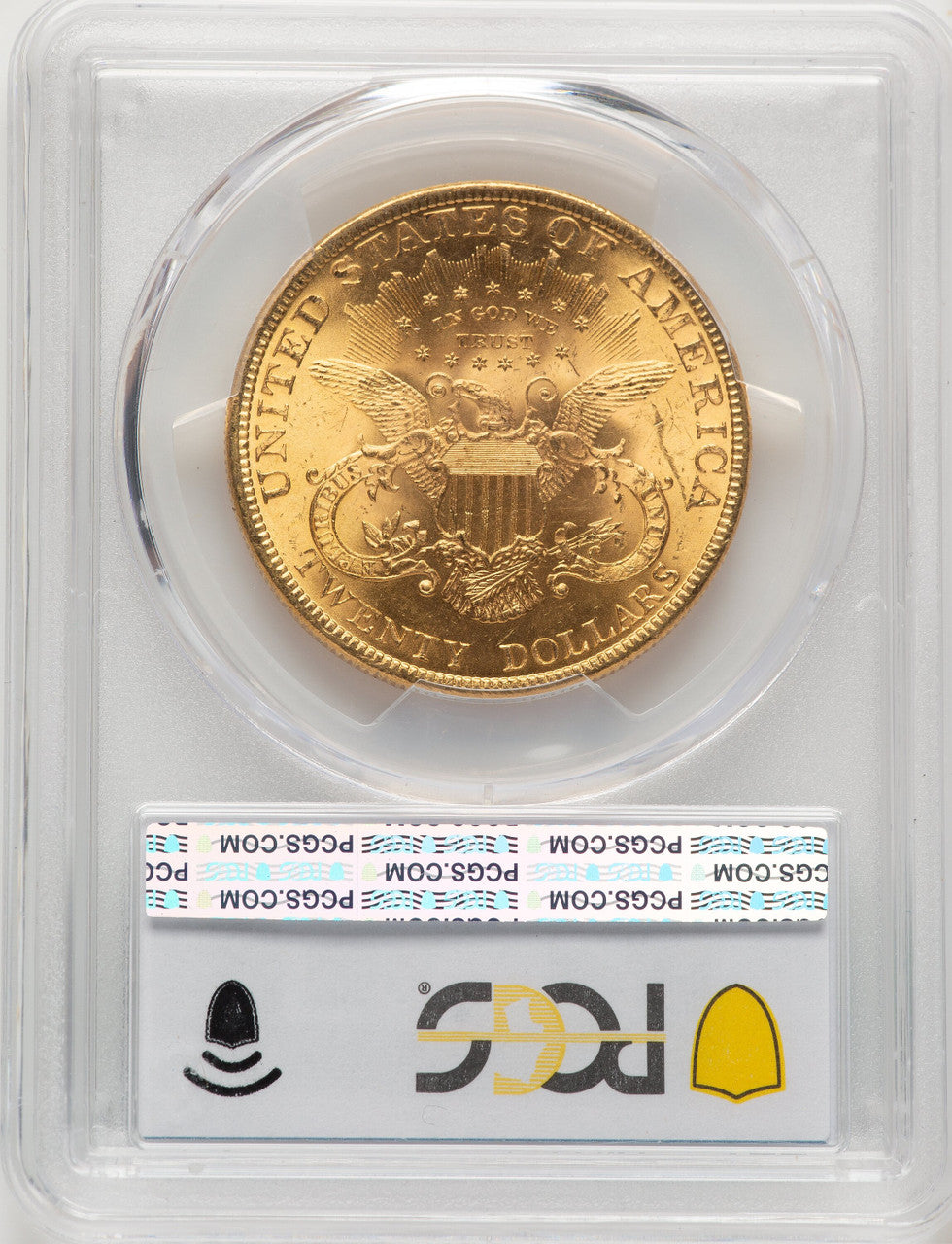 1899 $20 CAC Liberty Double Eagle PCGS MS64+