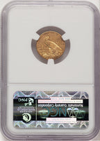 1911-D $2.50 Indian Quarter Eagle NGC AU50