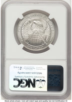 2007-W Burnished Platinum Eagle 1 oz Brown Label NGC MS70