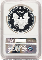 2016-W Proof Silver Eagle 1 oz ER Blue NGC PF70