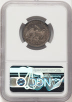 1856-S 25C Seated Quarter NGC AU55