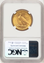 1907 $10 No Motto Indian Eagle NGC MS62 (778156004)