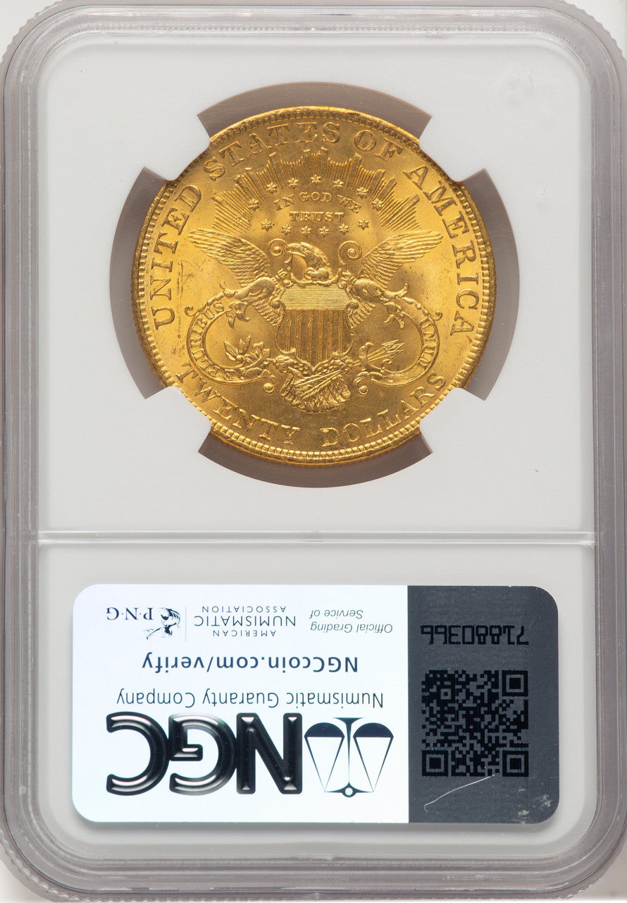 1904 $20 Liberty Liberty Double Eagle NGC MS65+ (778184001)