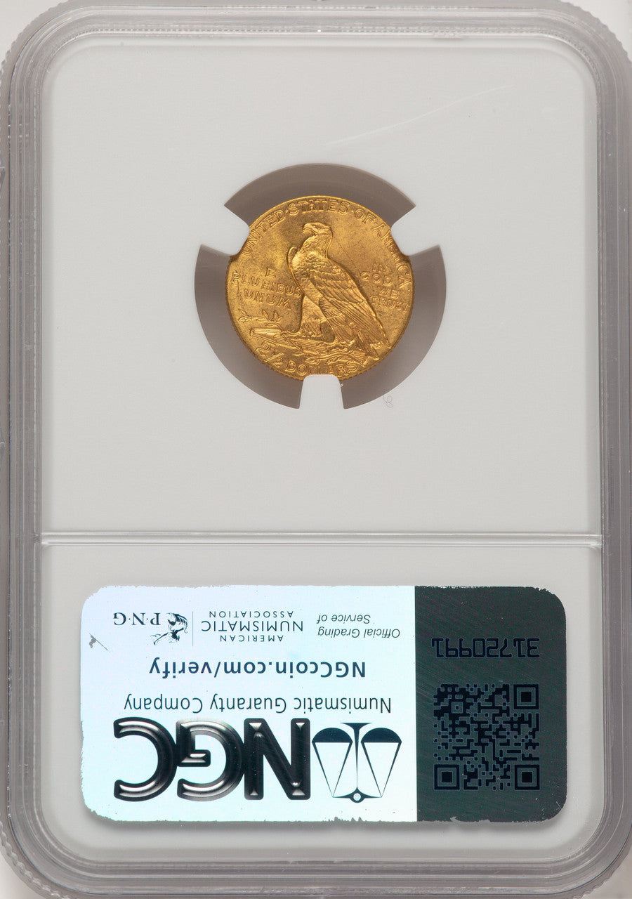 1926 $2.50 Indian Quarter Eagle NGC MS65 (778185021)