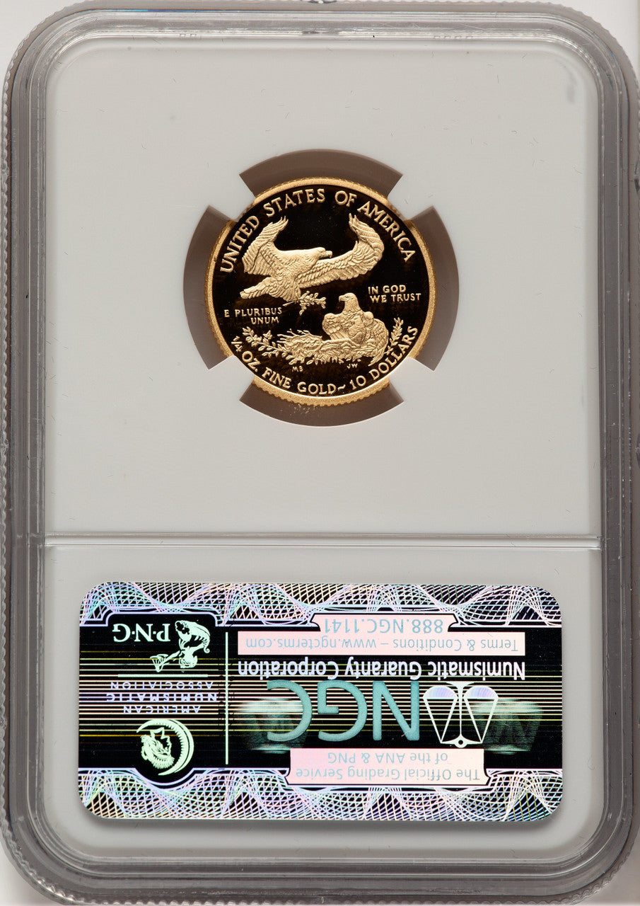 2012-W Gold American Eagle 4-Coin Set NGC PF70 BL
