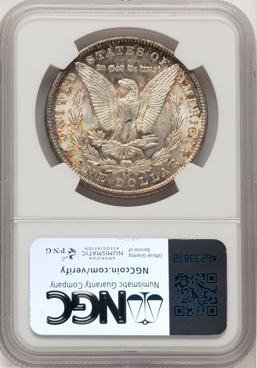 1890-CC Morgan Dollar NGC MS61 (778223031)