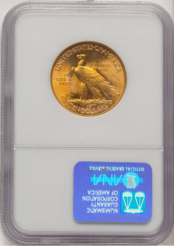 1916-S $10 Indian Eagle NGC MS65 (778254001)